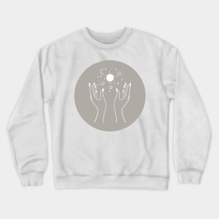 Manifest the Universe Line Art Crewneck Sweatshirt